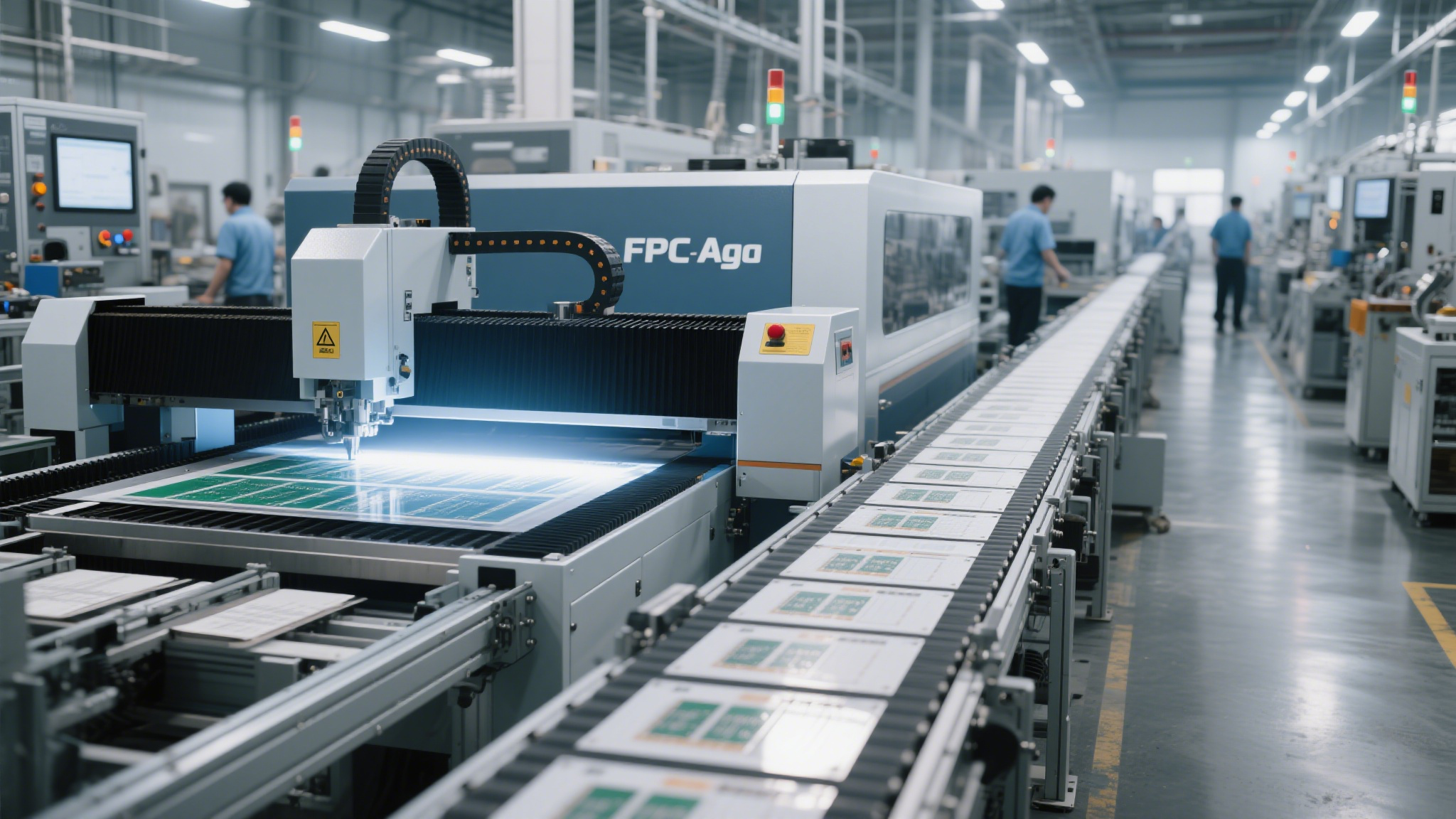 柔性電路板加工新范式：激光切割機如何破解精密加工三大核心難題