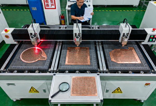 FPC銅基板激光微孔加工 (6)